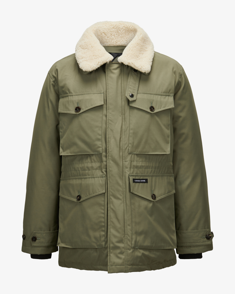Image 1 for Scout down jacket with shearling collar XL