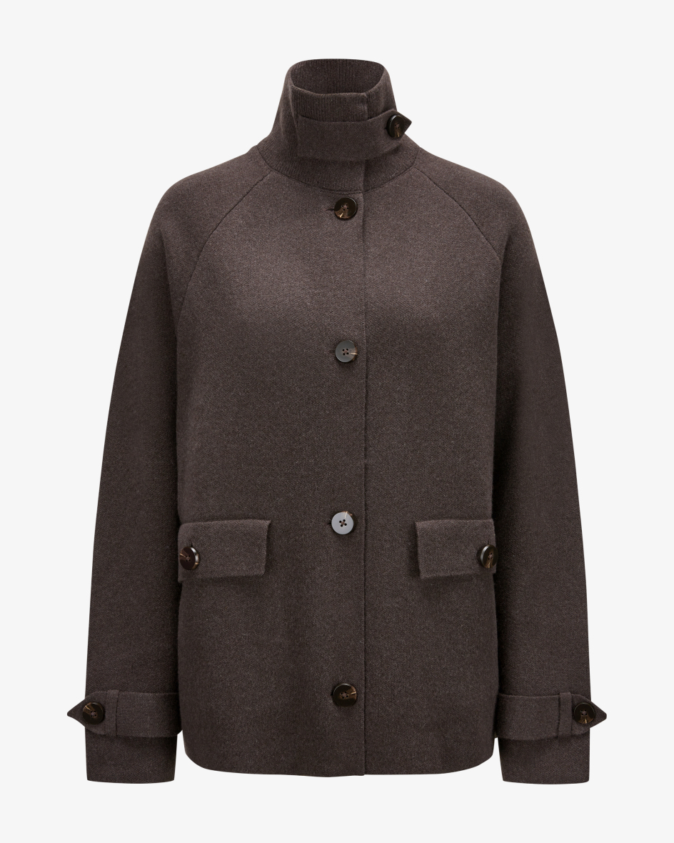 Image 1 for Cashmere knitted coat M/L