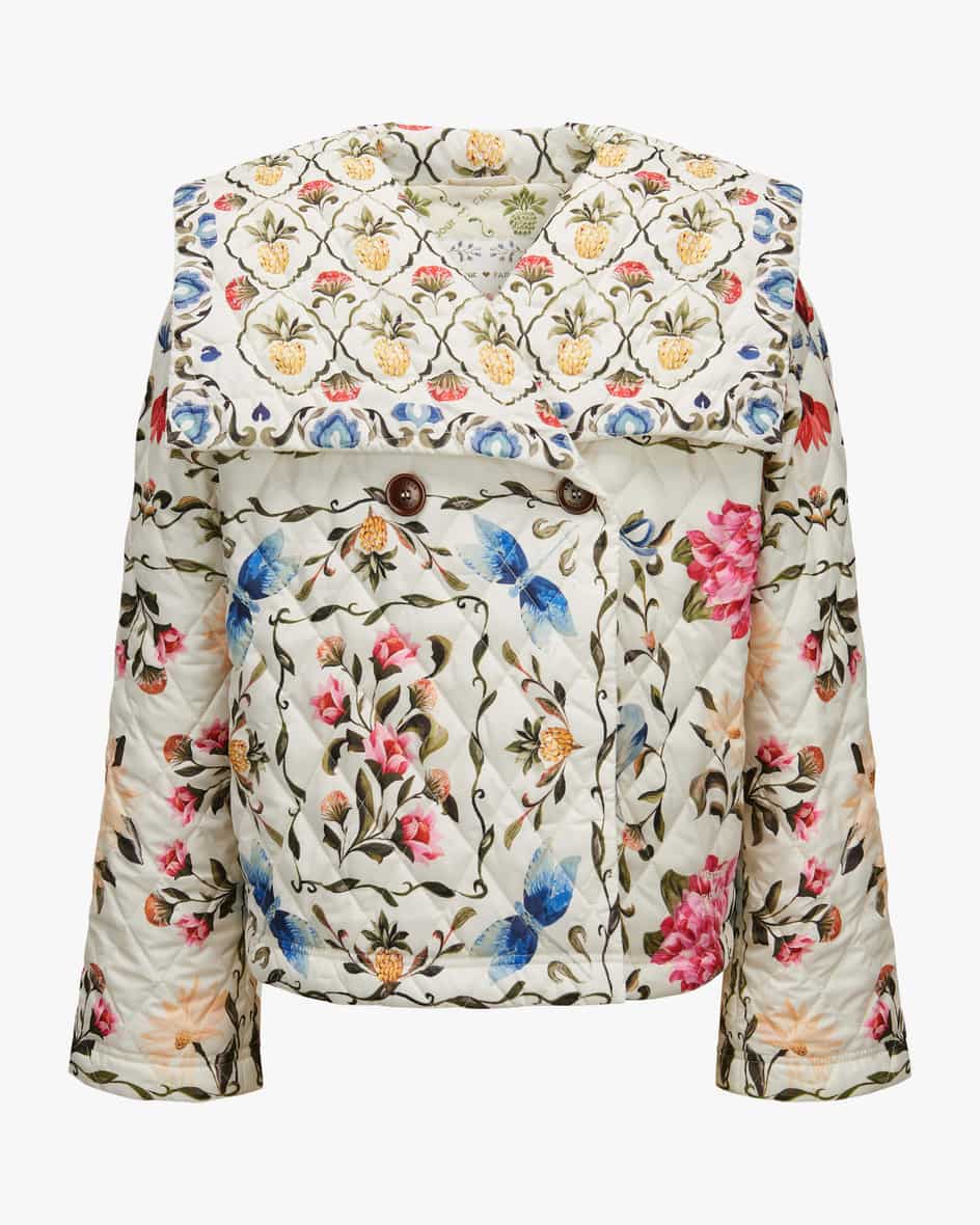 Image 1 for x Farm Rio Azelia quilted jacket M