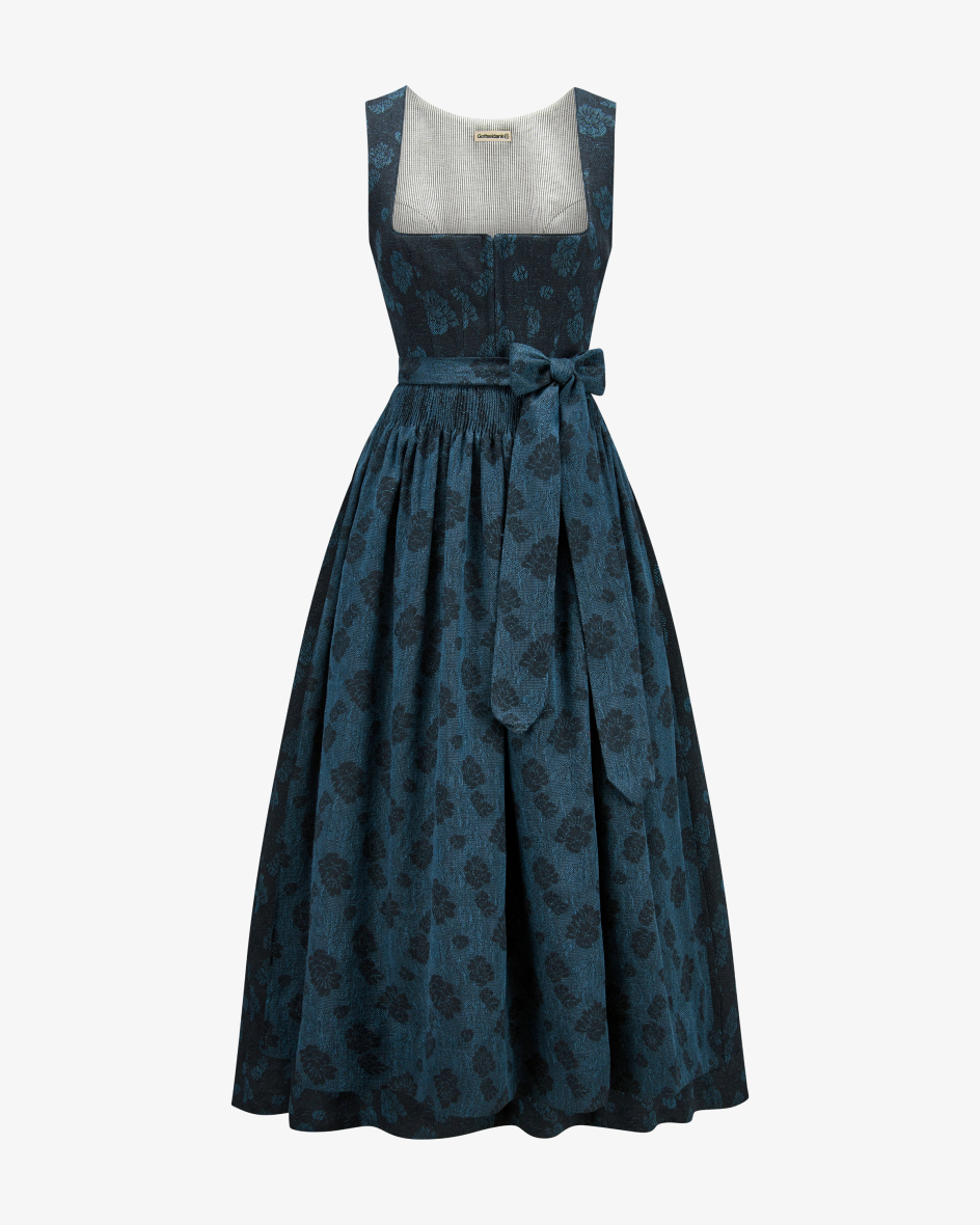 Bild 1 für x LODENFREY Dirndl lang Antonia mit Schürze  44