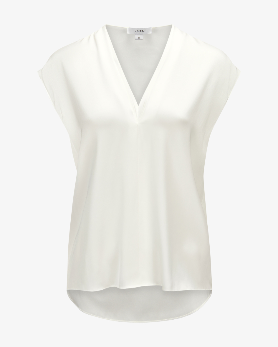 Bild 1 für Blusenshirt aus Seiden-Mix M
