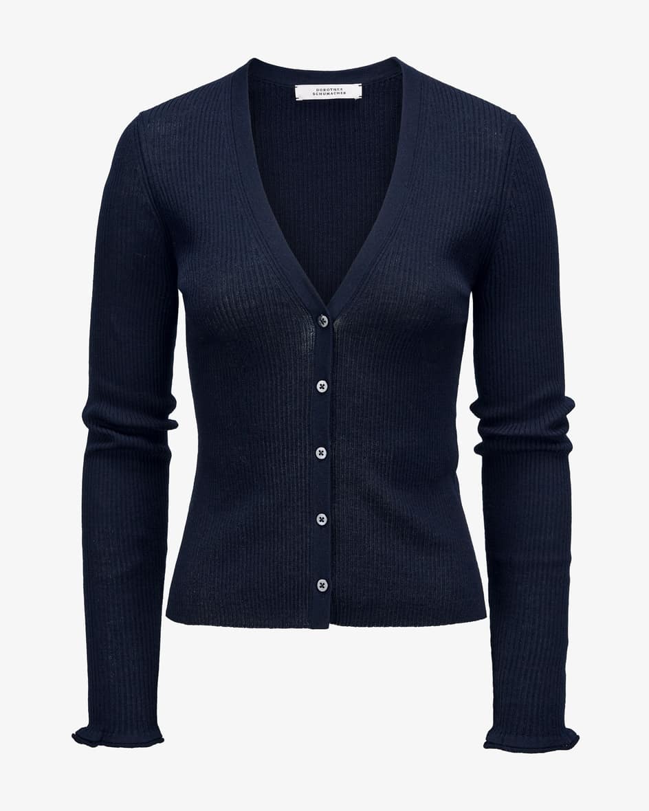 Bild 1 für Strickjacke aus Schurwolle und Baumwolle 34
