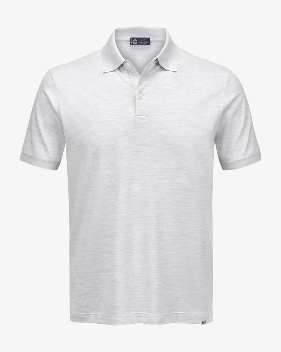 Bild 1 für Poloshirt aus Baumwolle und Seide M