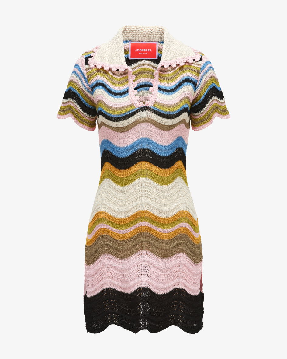 Bild 1 für Strickkleid aus Baumwolle L