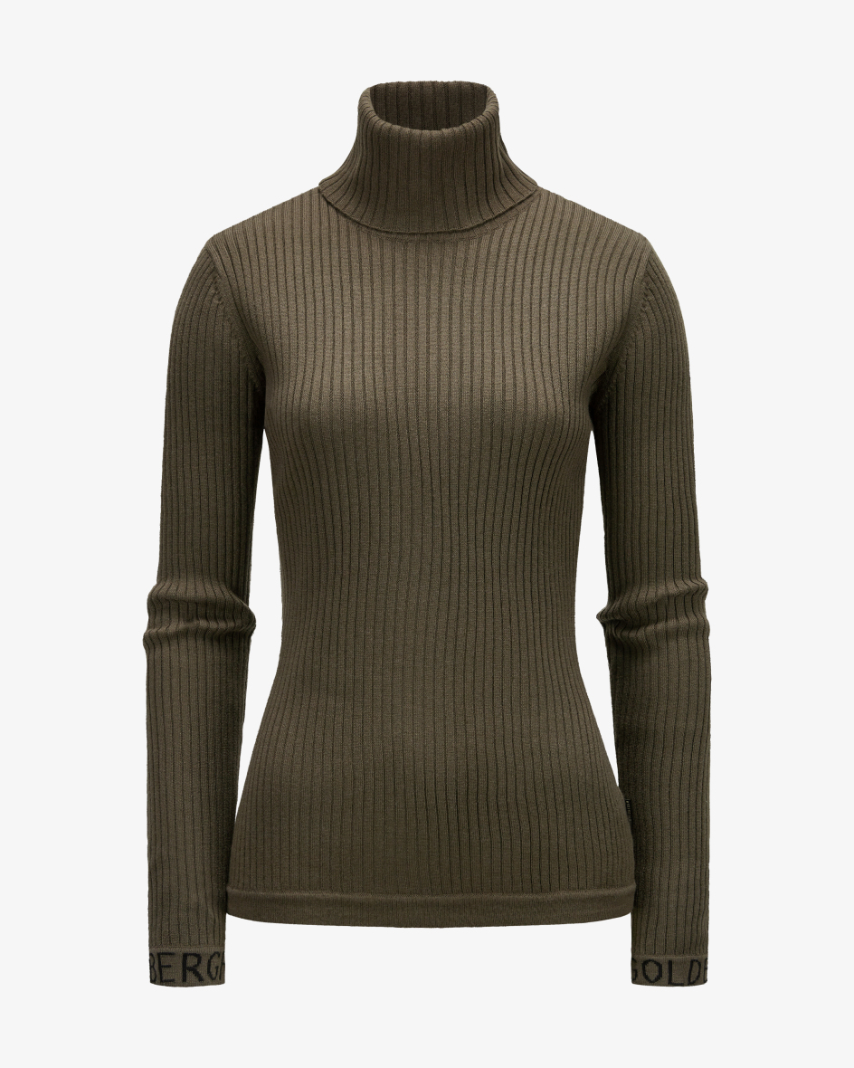 Image 1 for Mira turtleneck jumper in a merino wool blend S