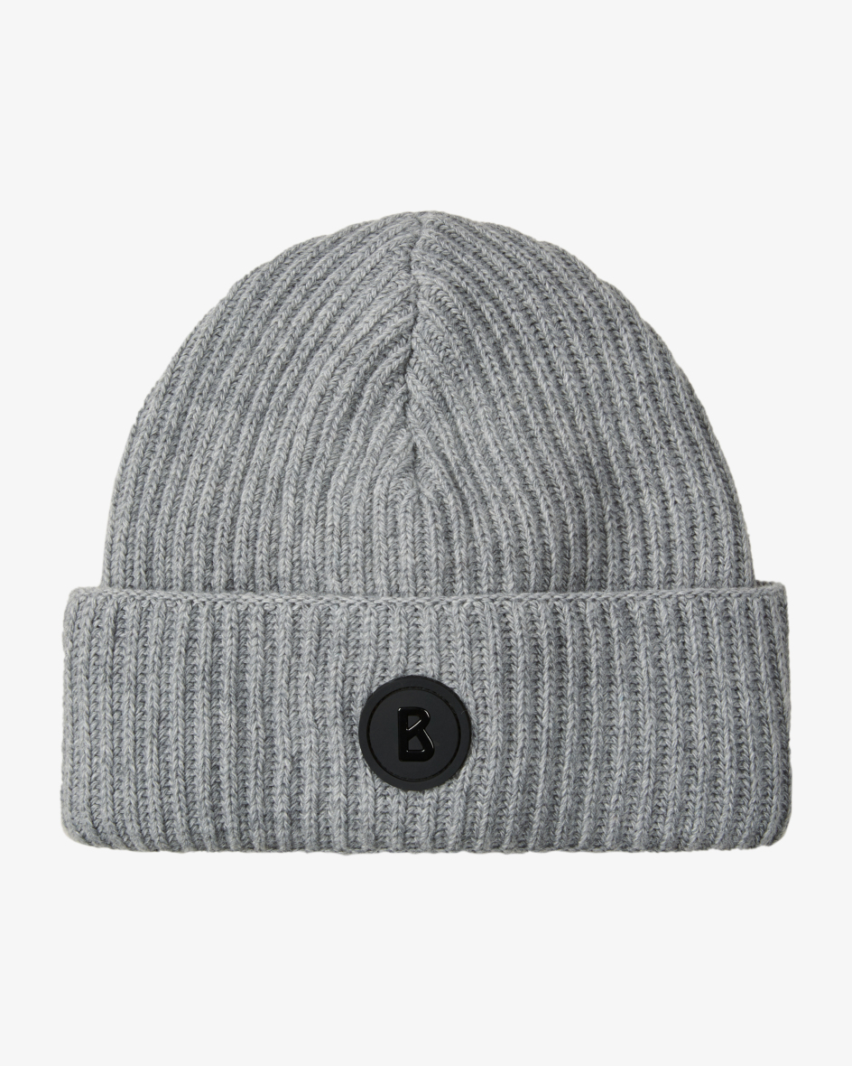 Image 1 for Gustav knitted hat made from a virgin wool and cashmere blend One size fits all