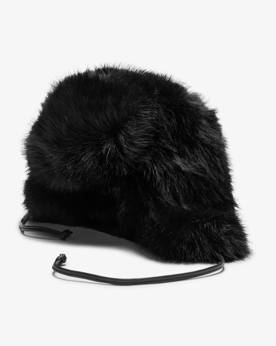 Image 1 for Faux-fur trapper hat  One size fits all