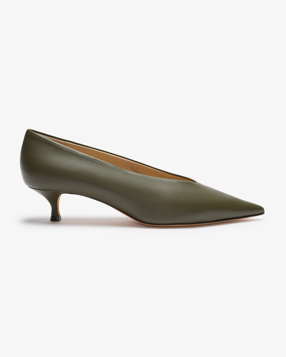 Image 1 for Kitten-heel pumps, babouche  40