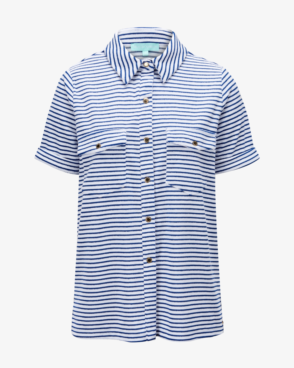 Image 1 for Tori Terry Blouse Shirt S