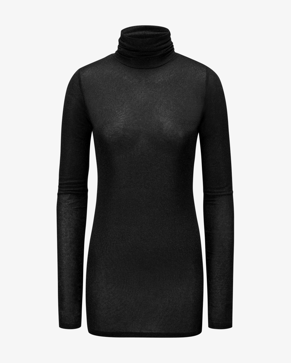 Image 1 for Soft Shimmer Turtleneck Jumper  38