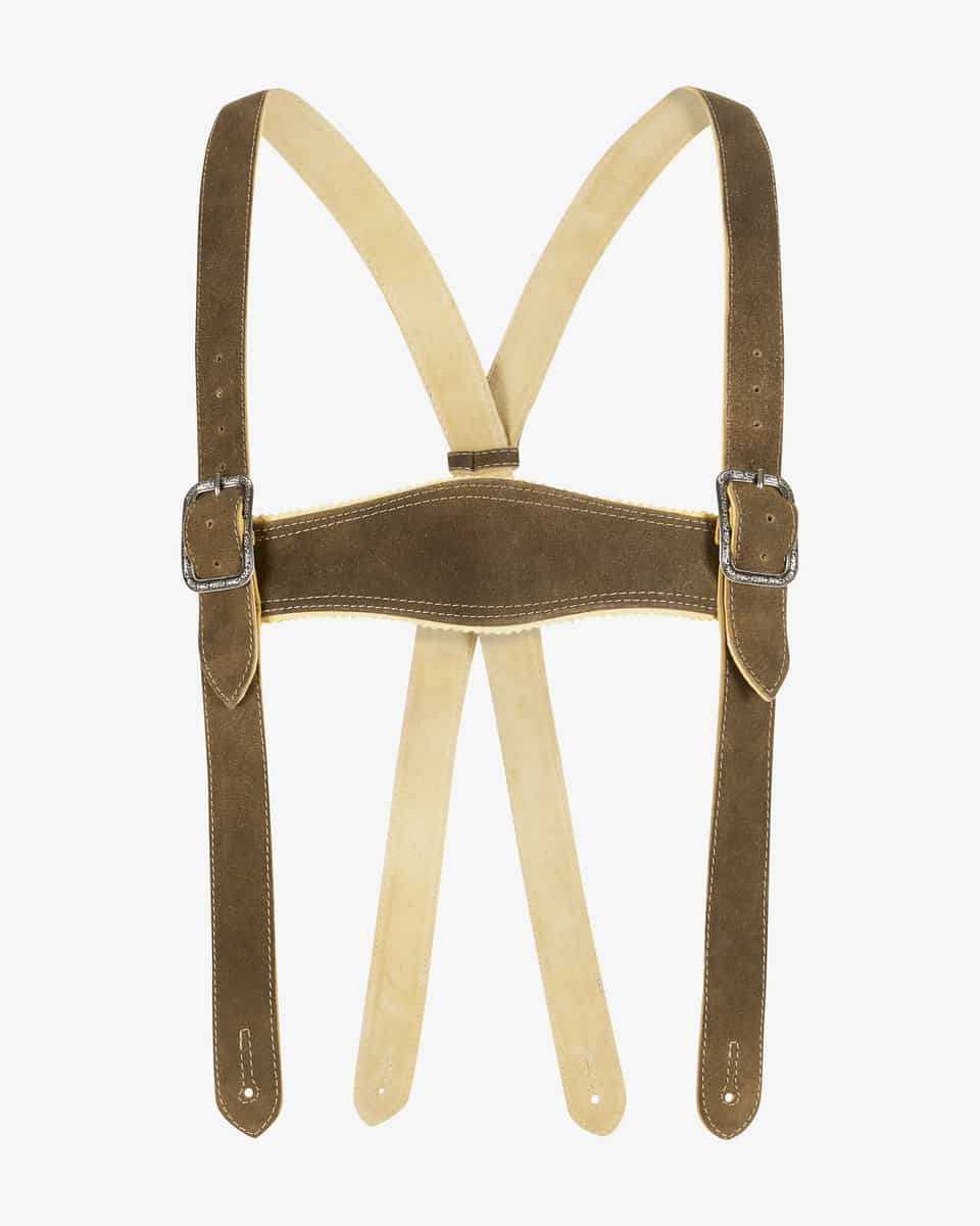 Bild 1 für Trachten-Hosenträger aus Ziegenleder 125