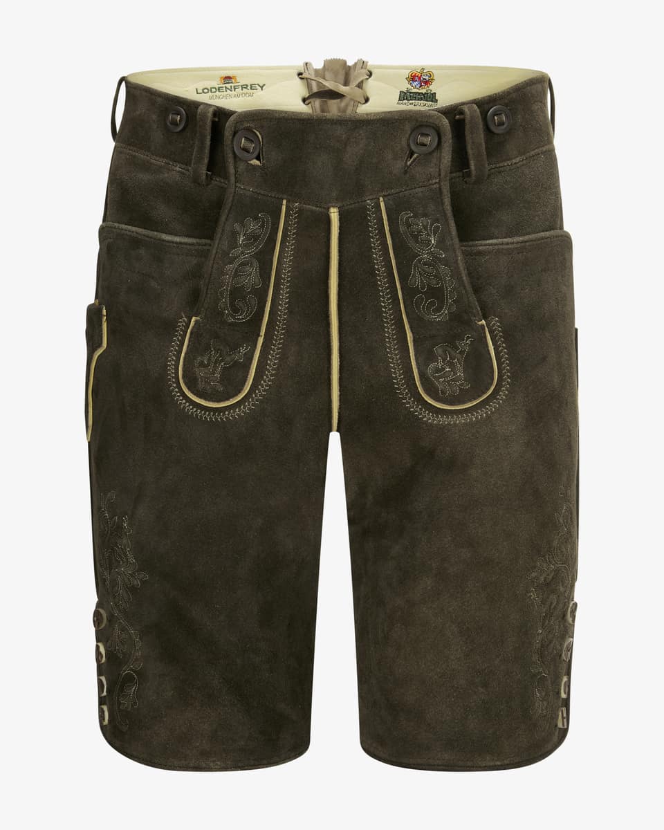 Bild 1 für Loisachtal Lederhose aus Ziegenleder 24