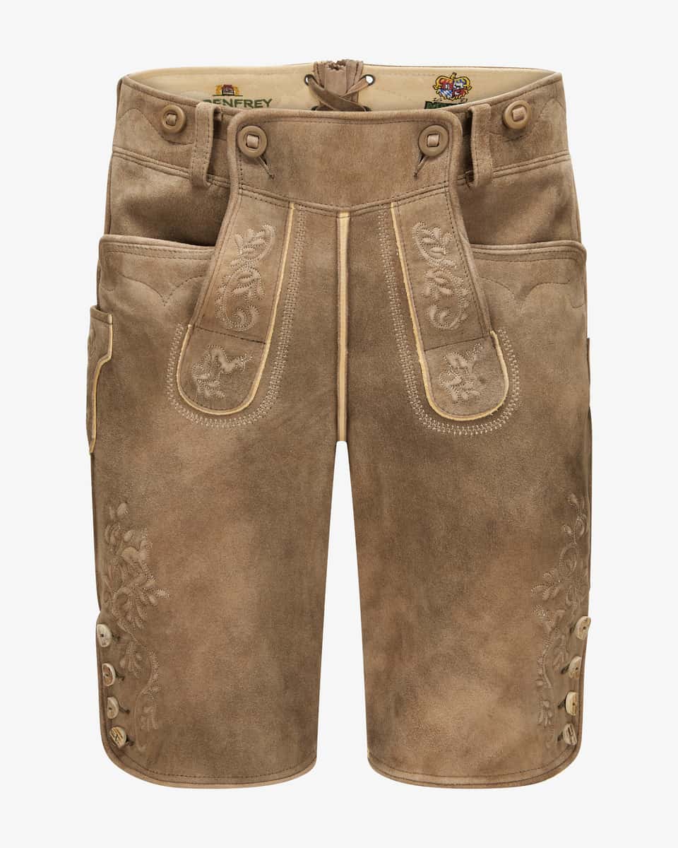 Bild 1 für Loisachtal Lederhose aus Ziegenleder 26