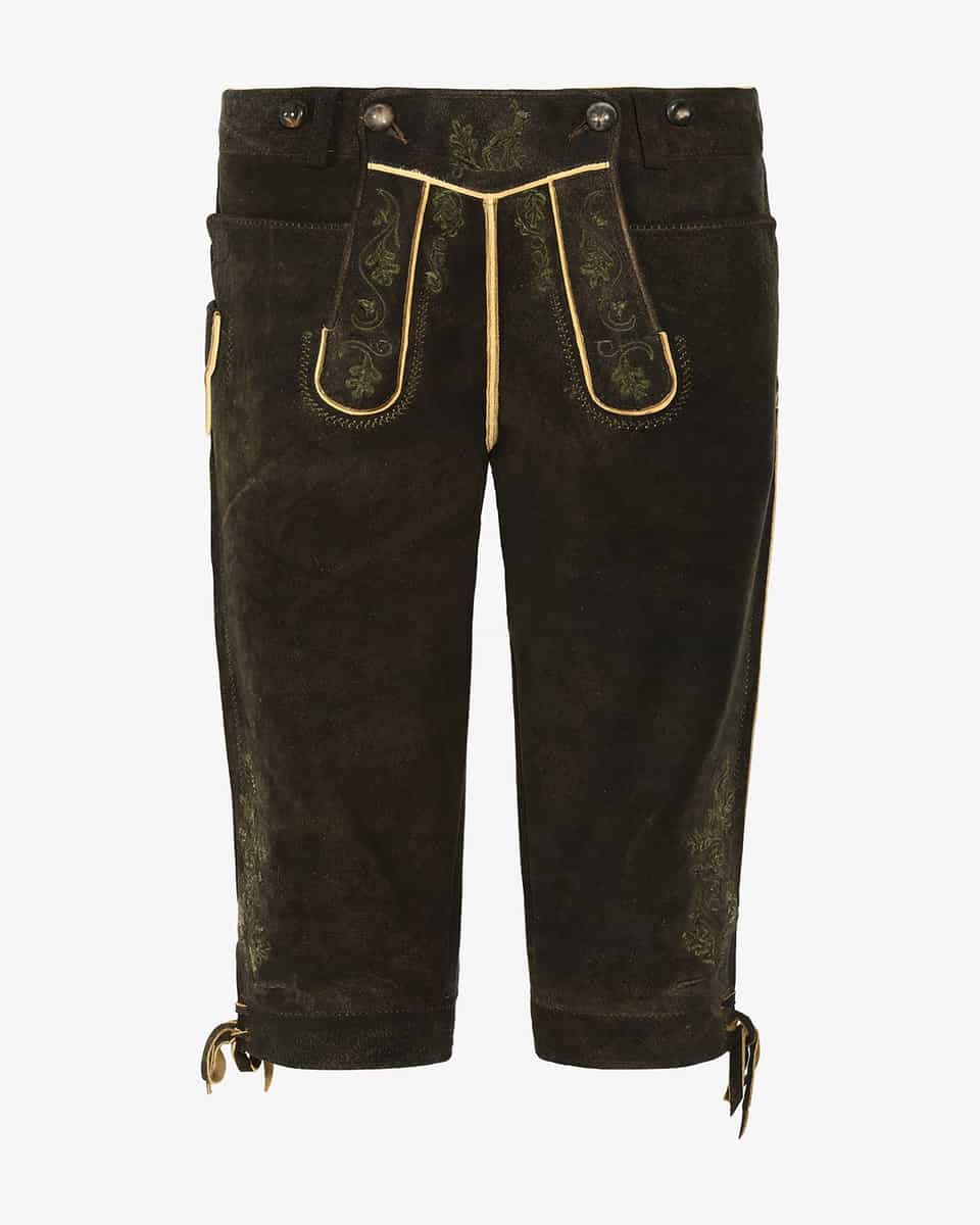 Image 1 for Andechs traditional buckskin knee breeches 94