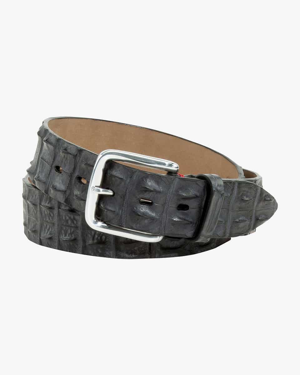 Image 1 for Crocodile leather belt 110