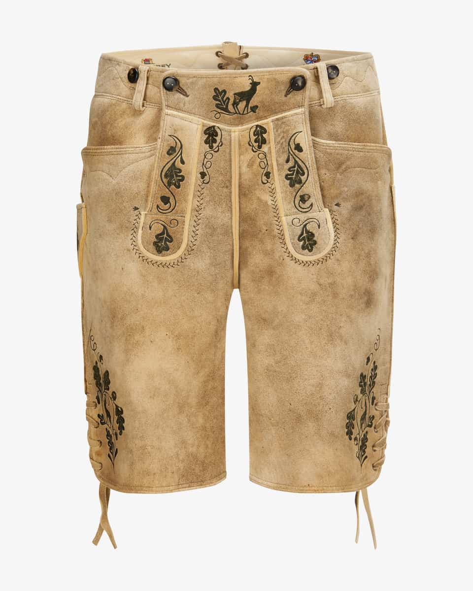 Bild 1 für Herzog Max Urform Lederhose aus Hirschleder 54