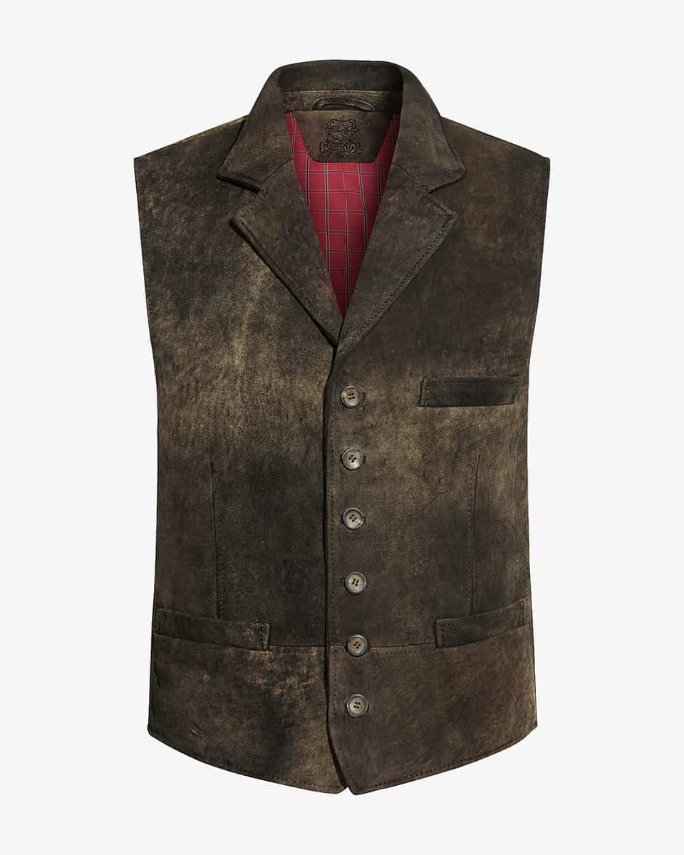 Image 1 for Gaucho traditional leather vest 50