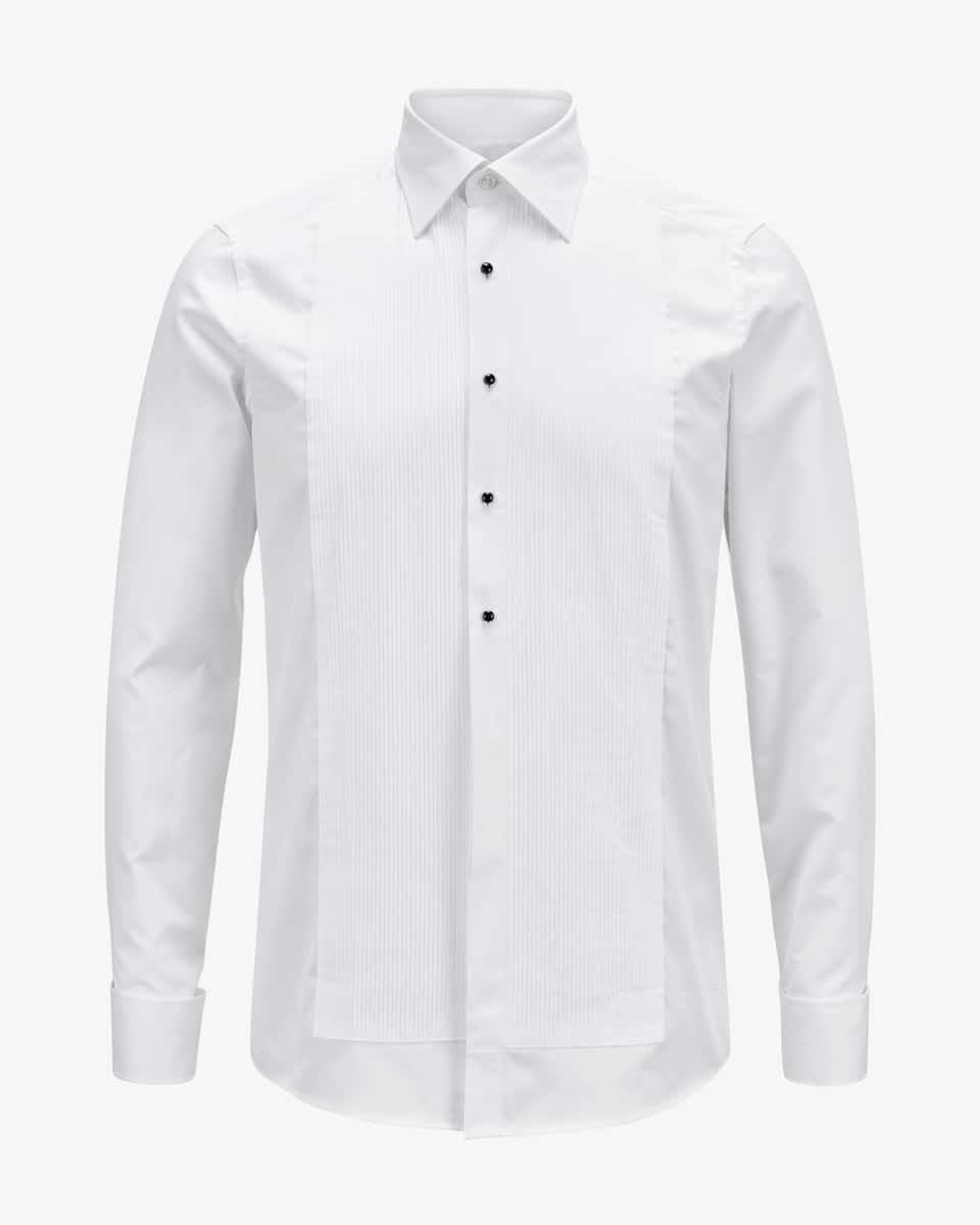 Bild 1 für Smokinghemd Slimline Biesen/Studs 38