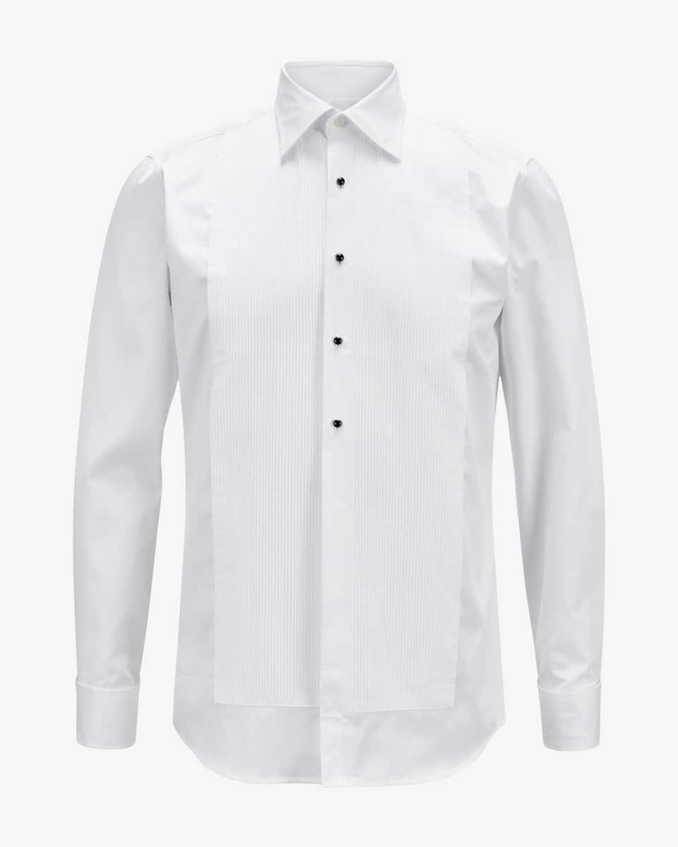 Bild 1 für Smokinghemd Fitted Body Biesen/Studs 45