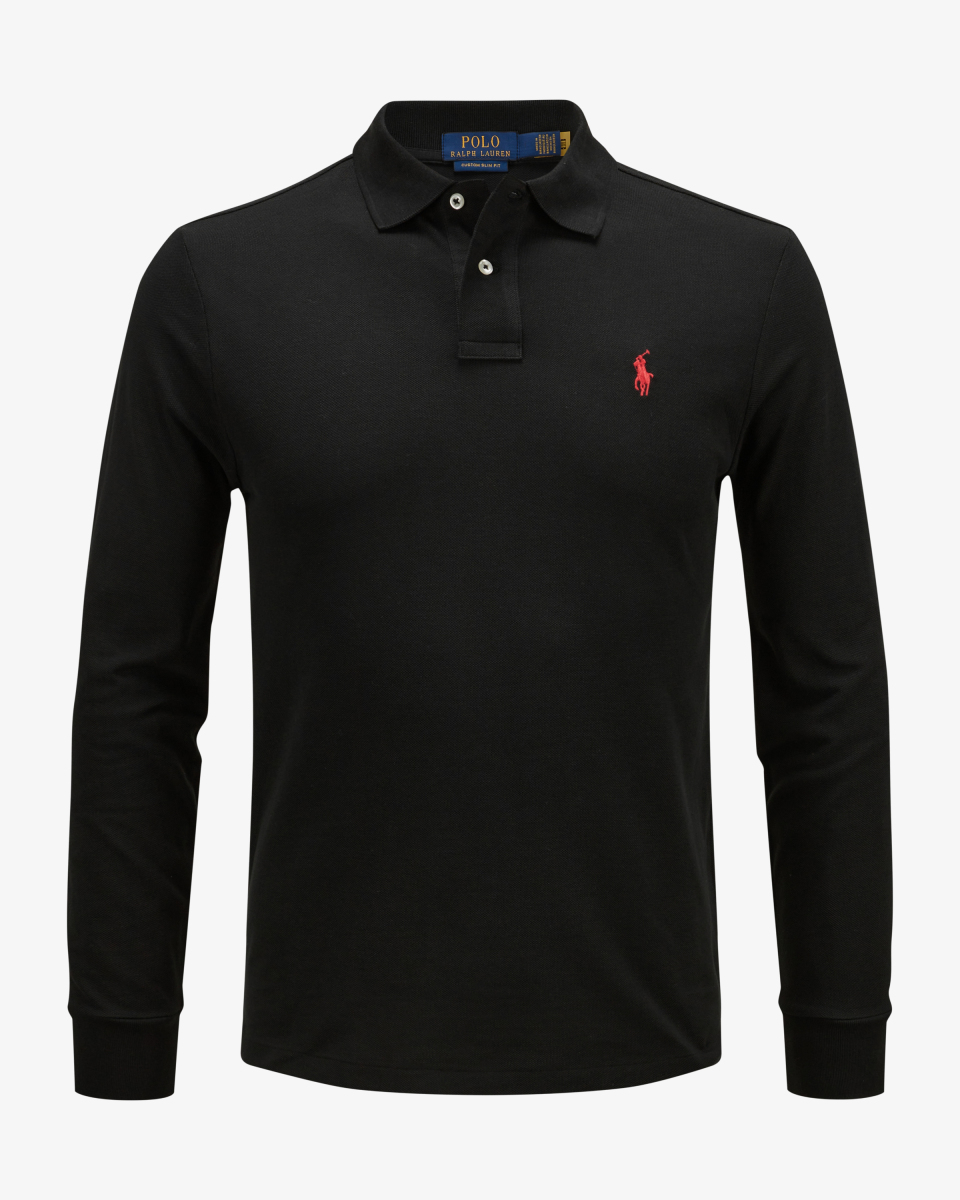 Image 1 for Long Sleeve Polo Custom Slim Fit M