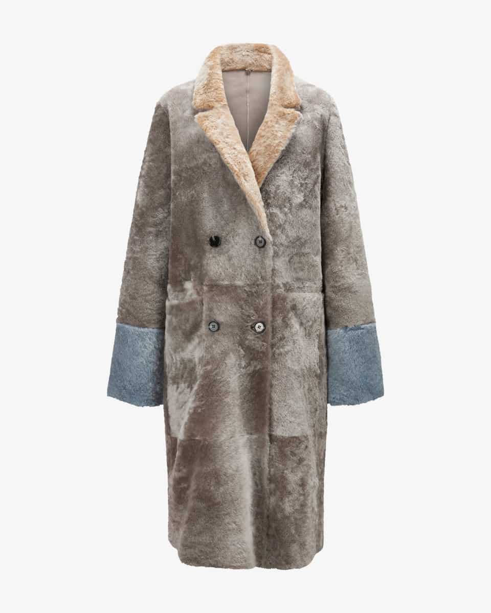 Bild 1 für Goli Wende-Lammfellmantel 34