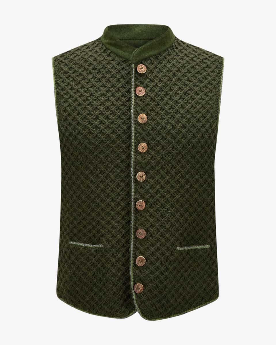 Bild 1 für Trachten-Handstrickweste  50