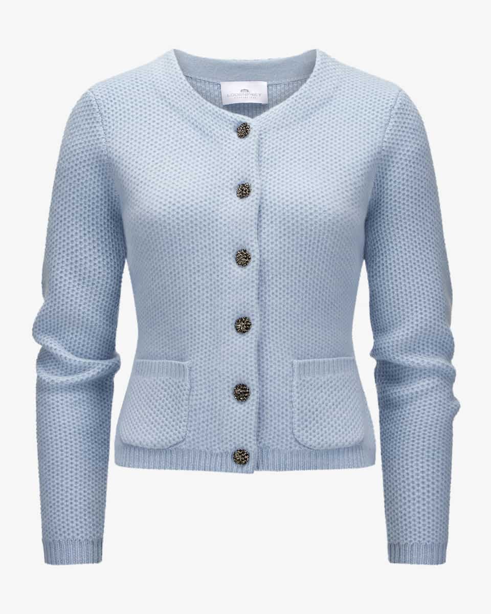 Bild 1 für Trachten-Cashmere-Strickjacke  XL