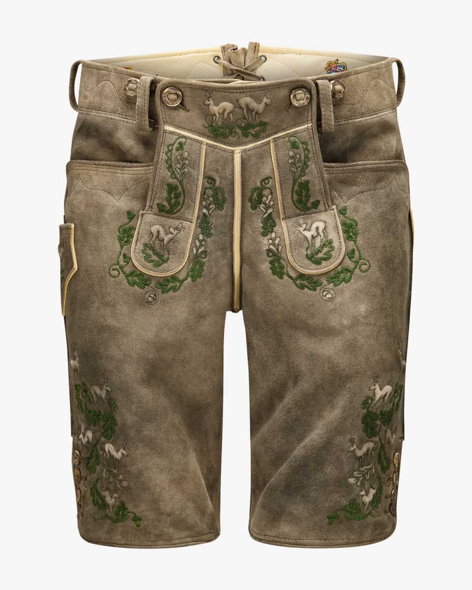 Bild 1 für Gamsrudel Lederhose aus Ziegenleder 94