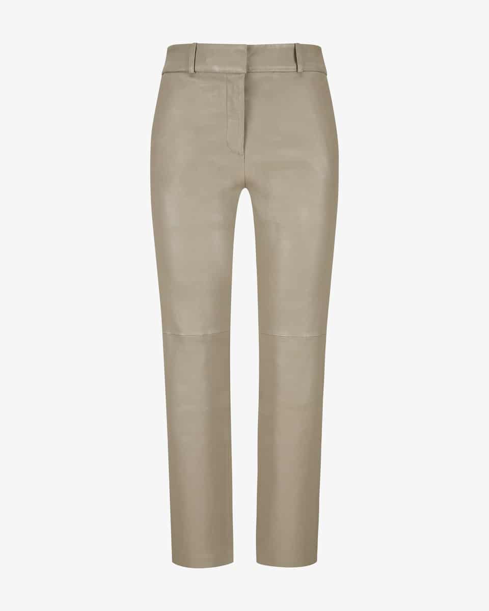 Image 1 for Jen 7/8 leather trousers made from lamb leather 40