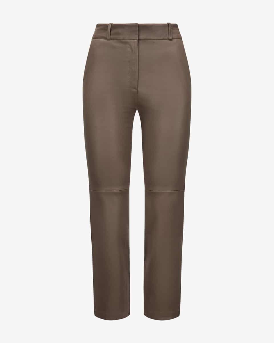 Image 1 for Jen 7/8 leather trousers made from lamb leather 38