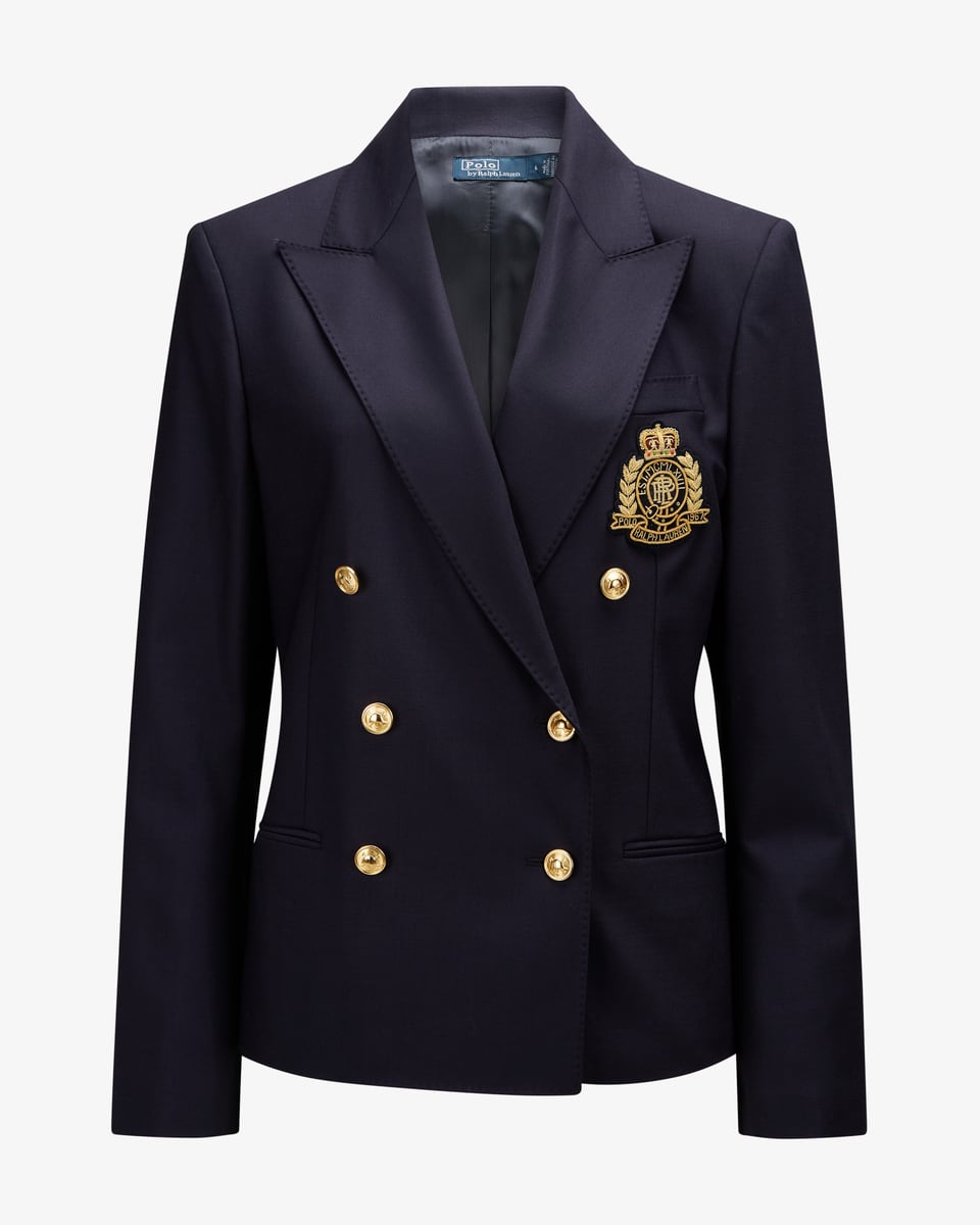 Bild 1 für Doppelreiher-Blazer aus Woll-Mix   36