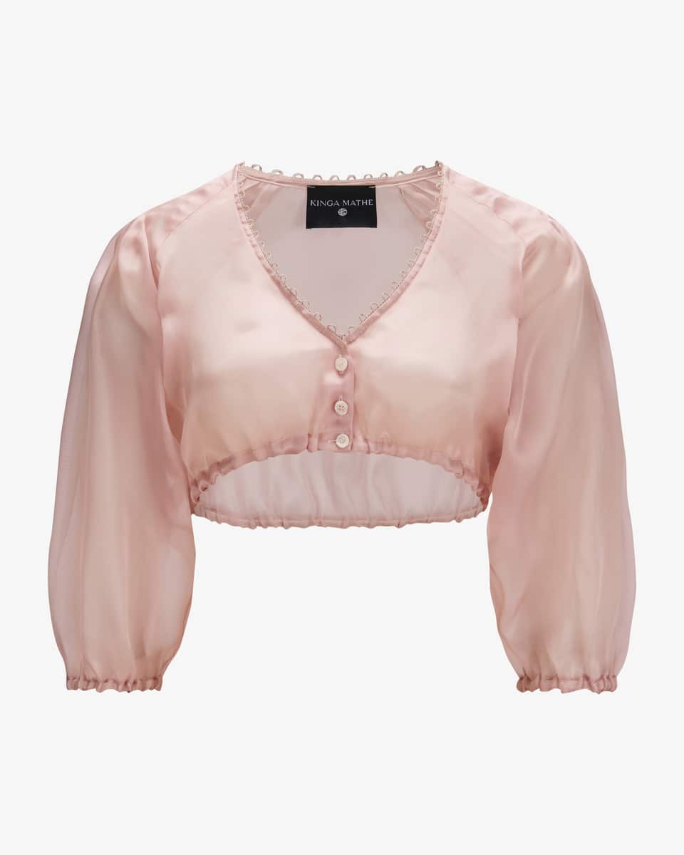 Image 1 for Silk dirndl blouse 32