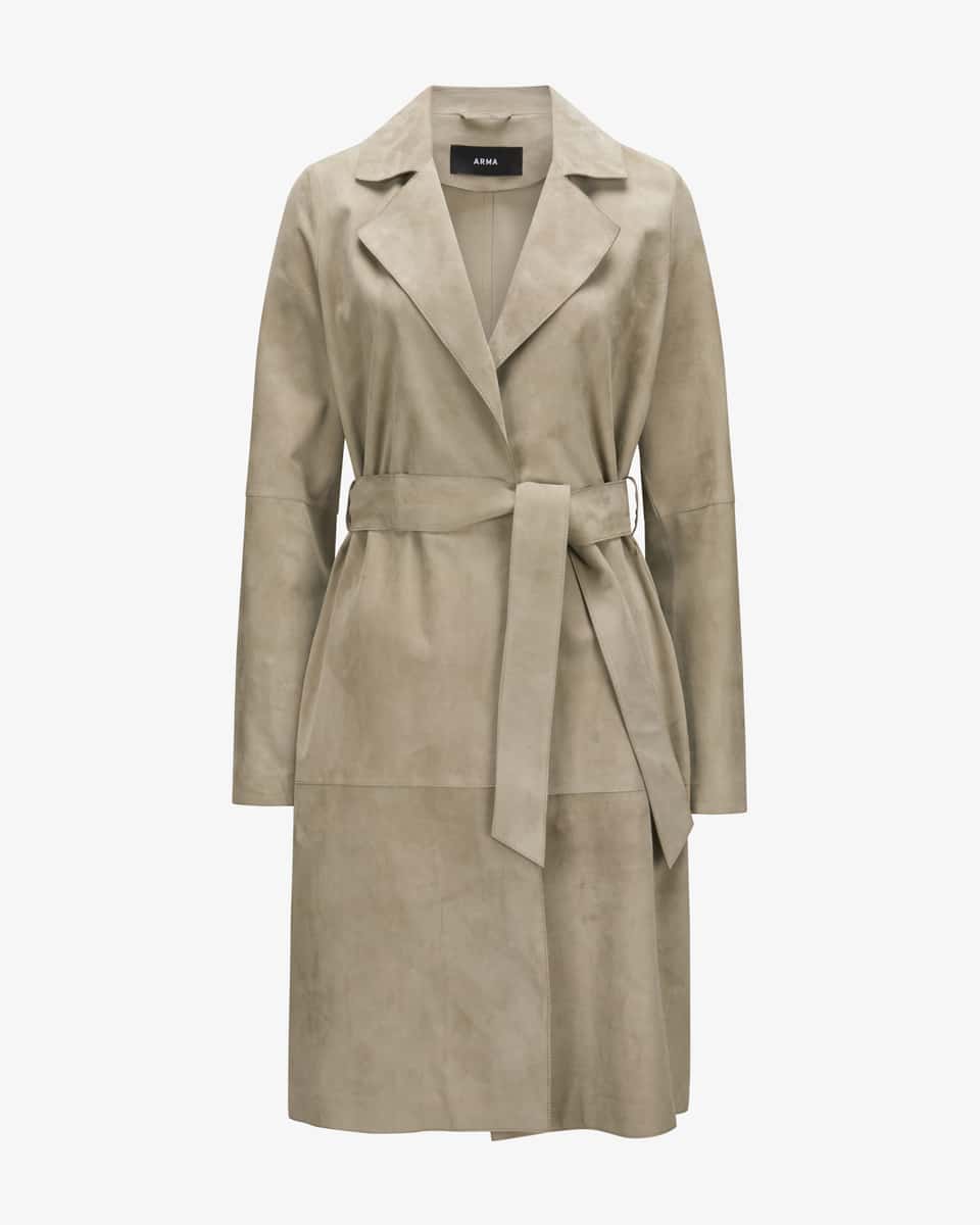 Image 1 for Salento leather coat 44