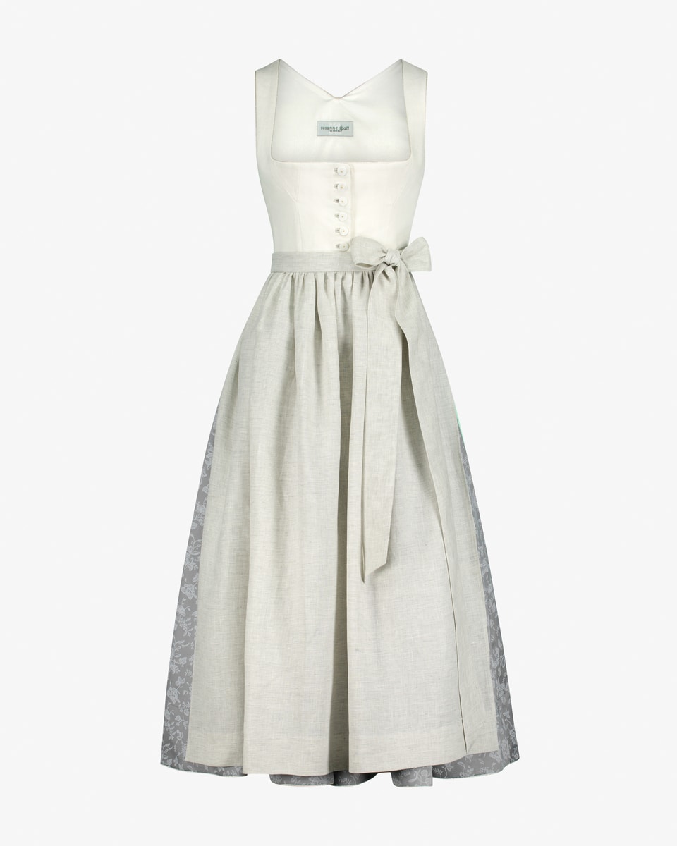 Bild 1 für Kathi Dirndl lang mit Leinenschürze  38