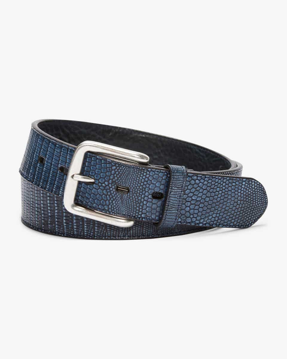 Image 1 for Iguana Old leather belt  90