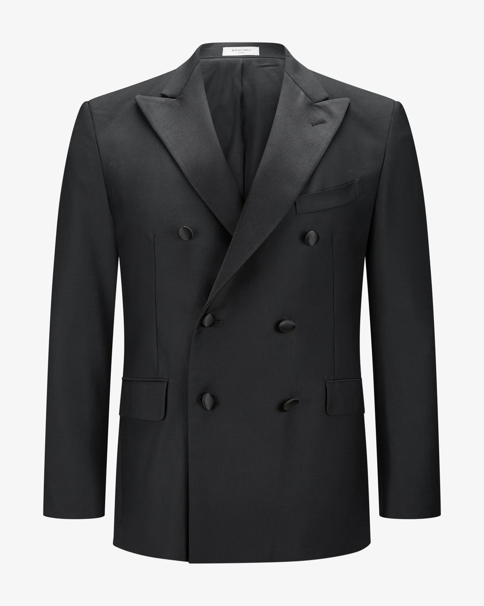 Bild 1 für Smoking Doppelreiher Sakko 48