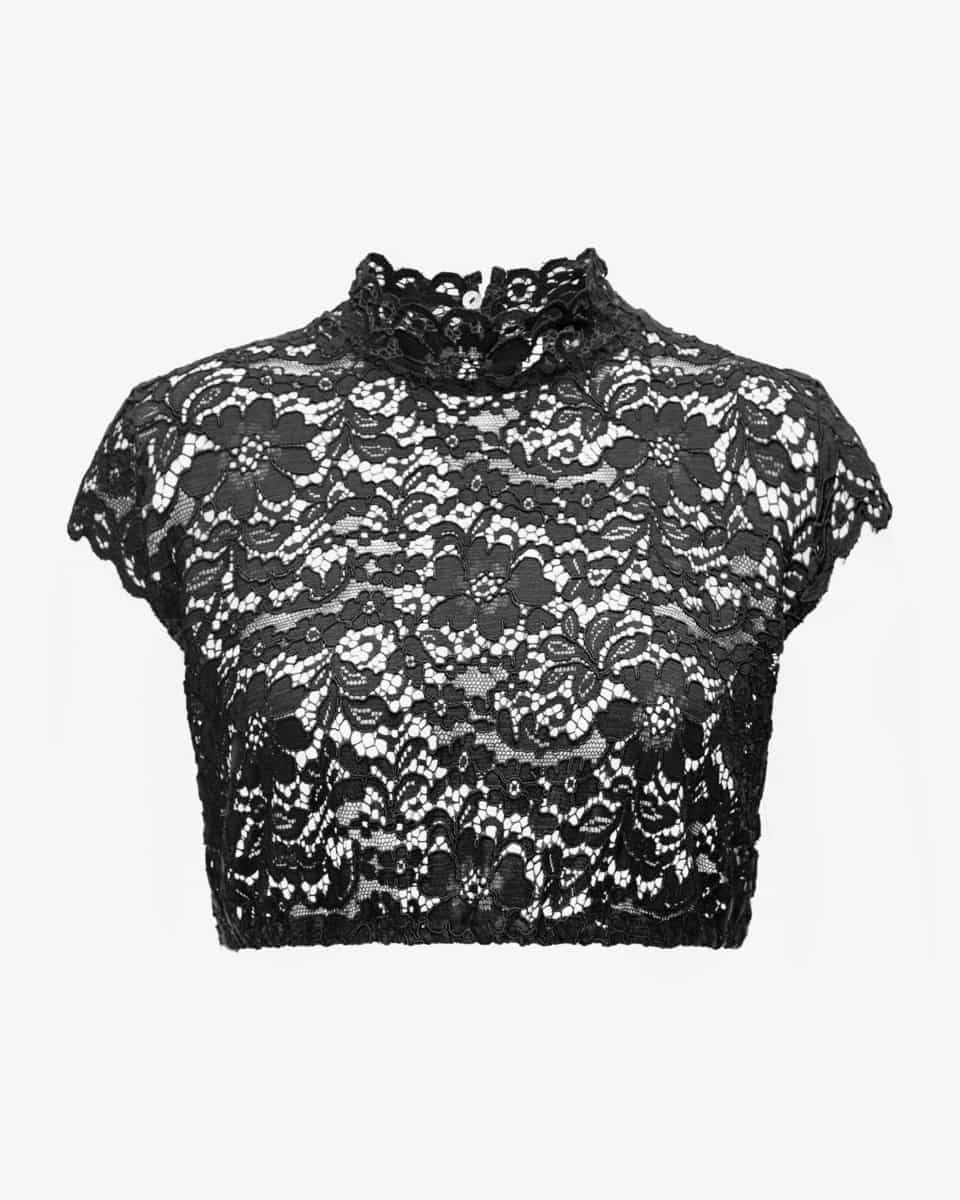 Bild 1 für Dirndlbluse semi-transparent 36