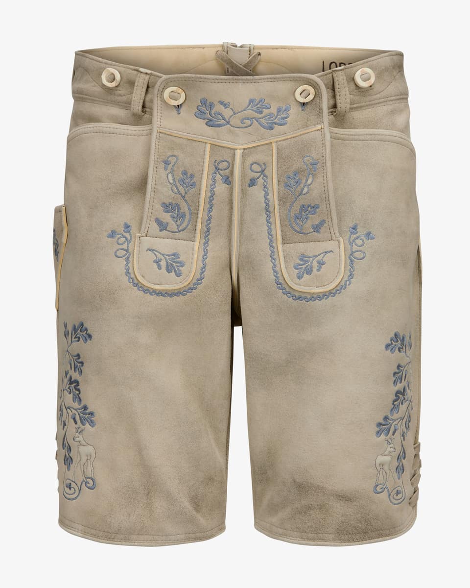 Bild 1 für Wiesnlederhose kurz aus Ziegenleder 26