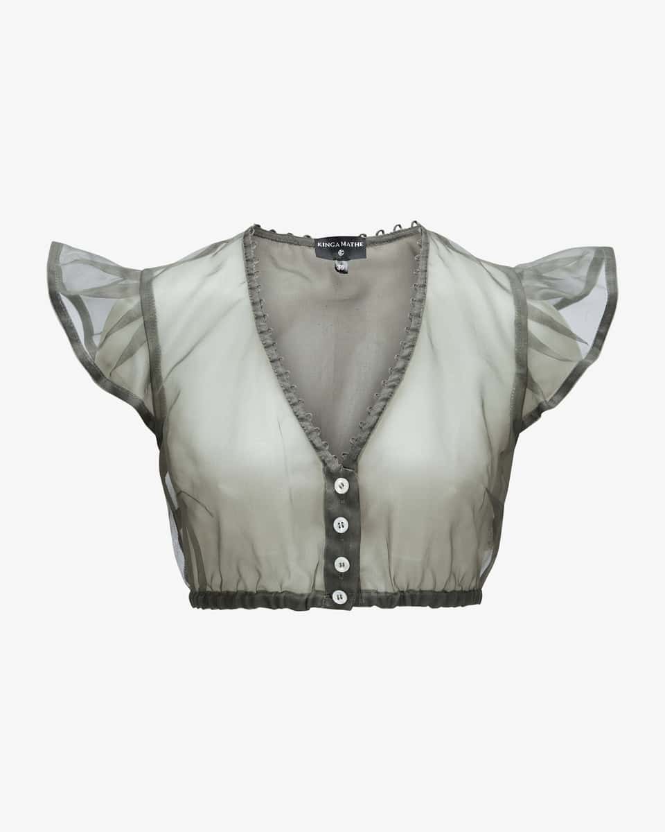 Image 1 for Silk dirndl blouse 40