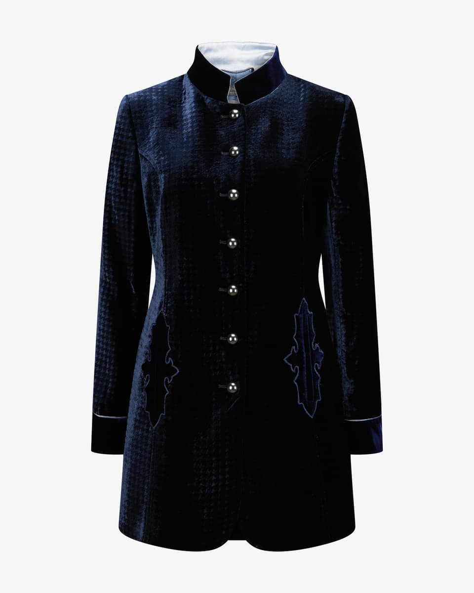 Image 1 for Indiraischler traditional velvet frock coat  40