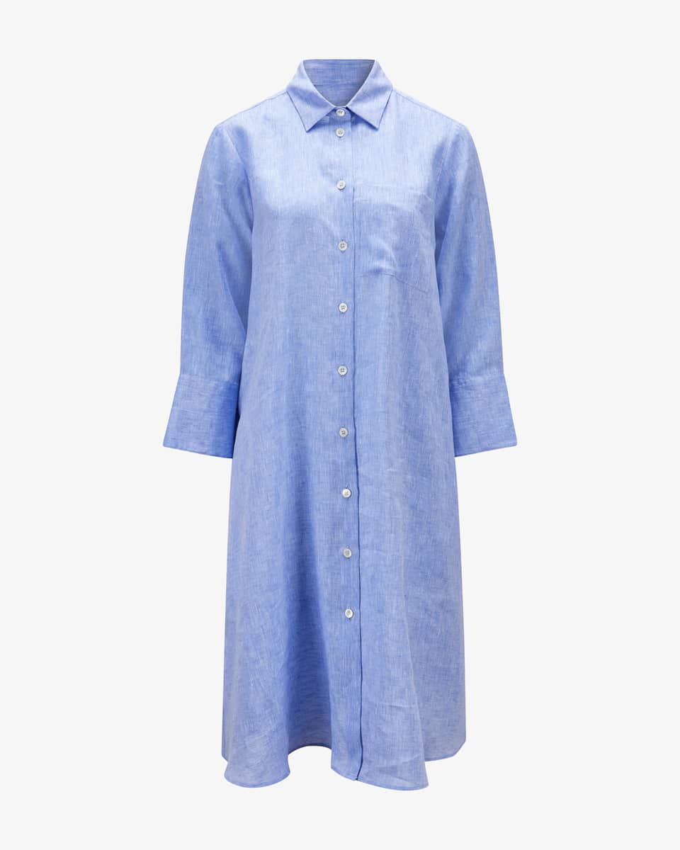 Bild 1 für Leinen-Hemdblusenkleid Lena L