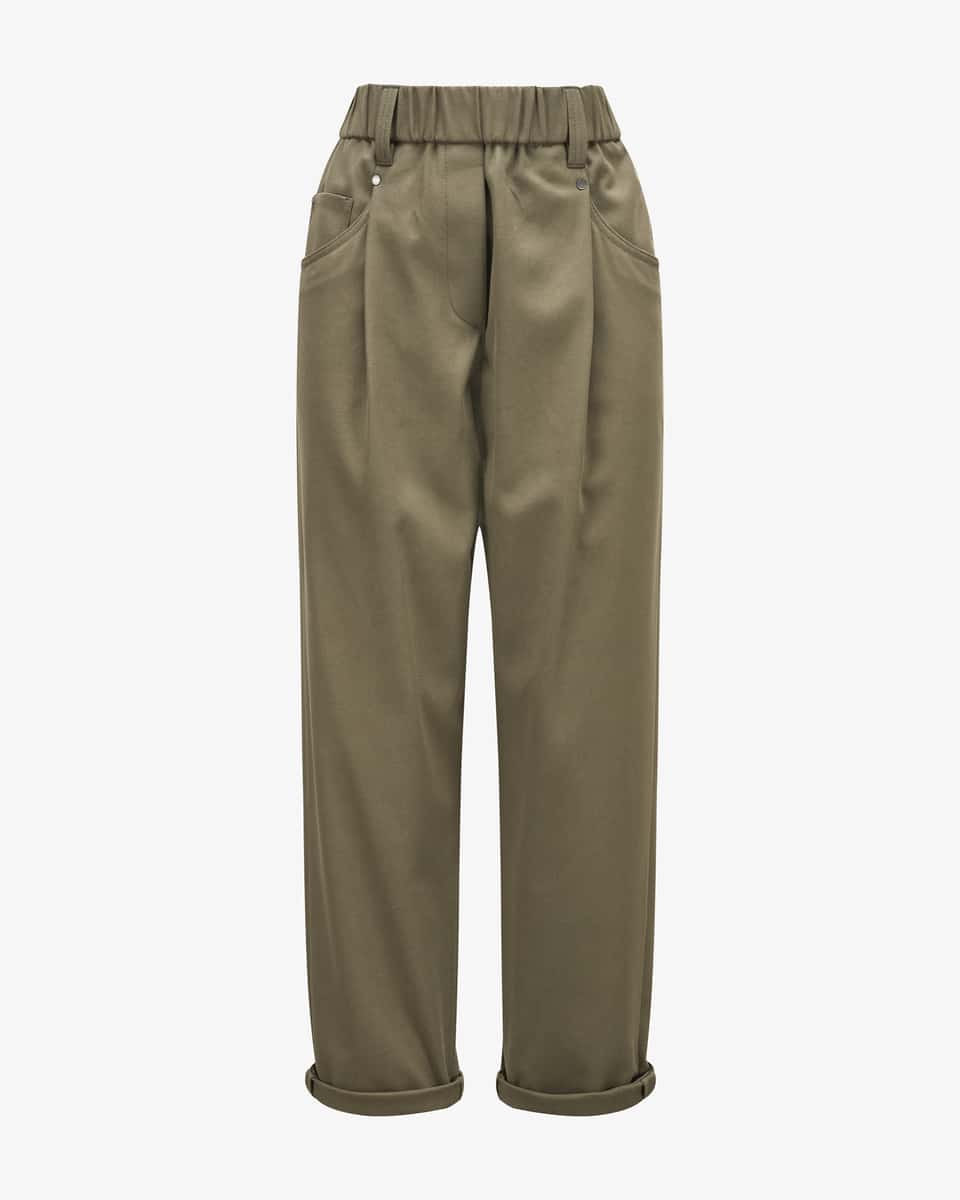 Image 1 for 7/8 cotton blend trousers 40