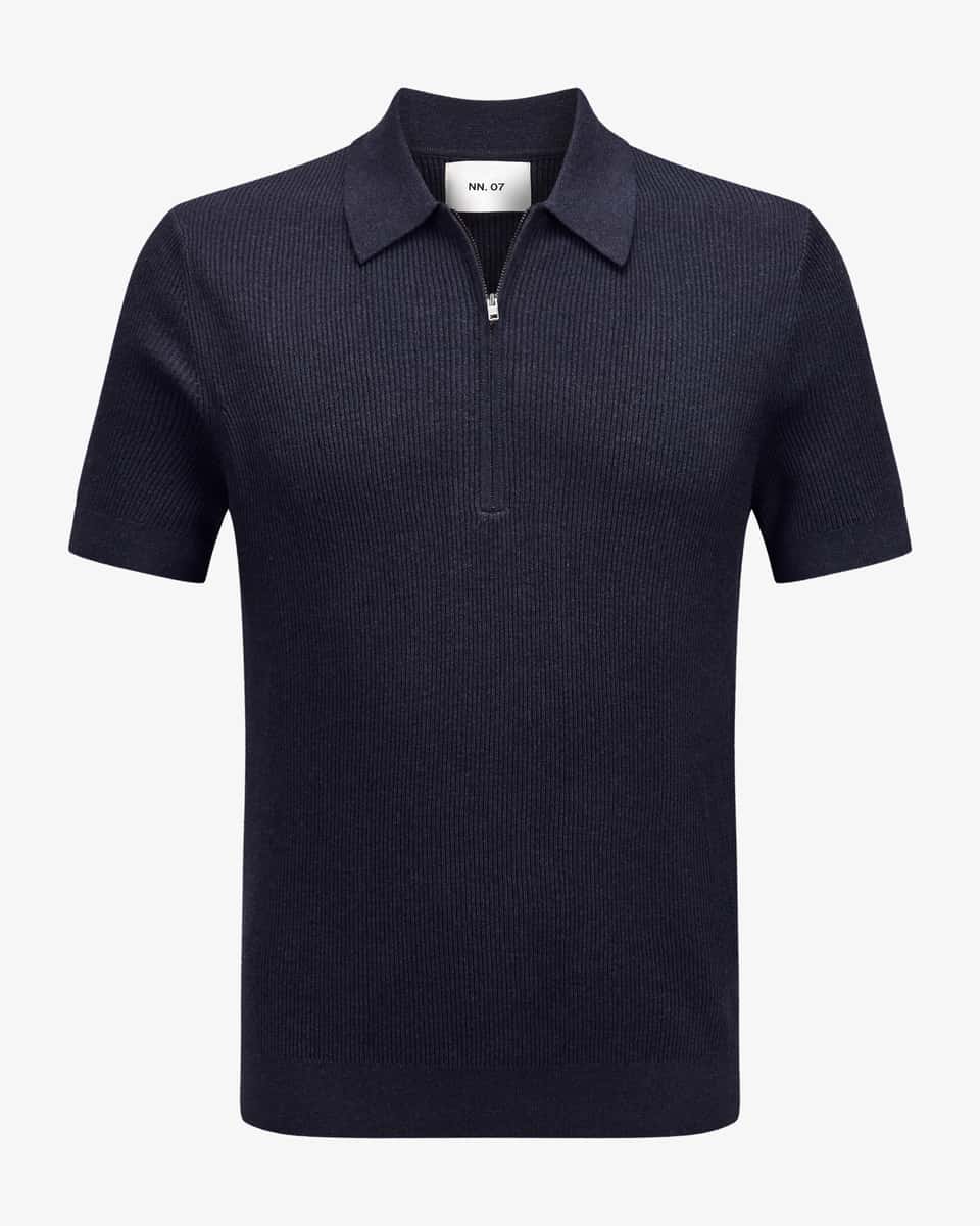 Image 1 for Hansie knitted polo shirt  S