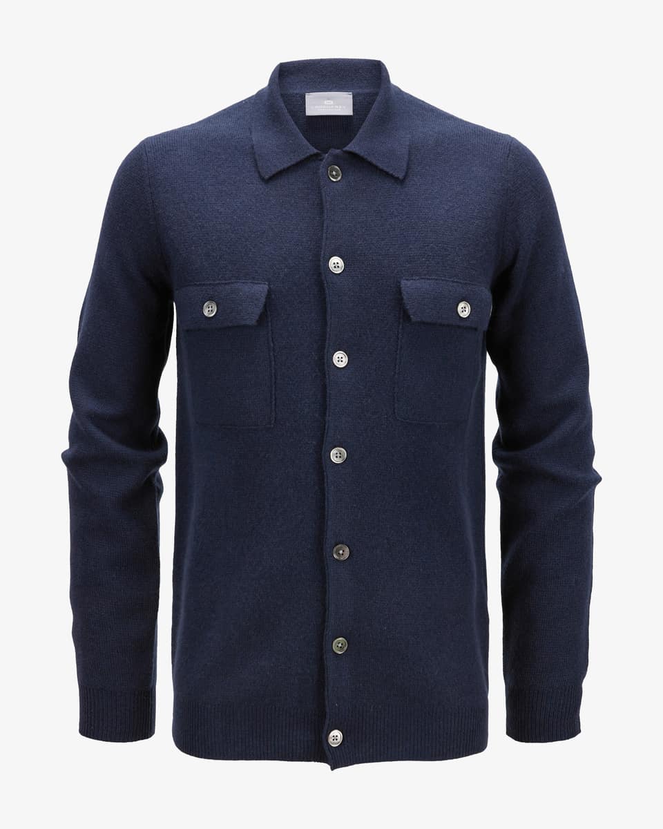 Bild 1 für Strick-Overshirt aus Cashmere L