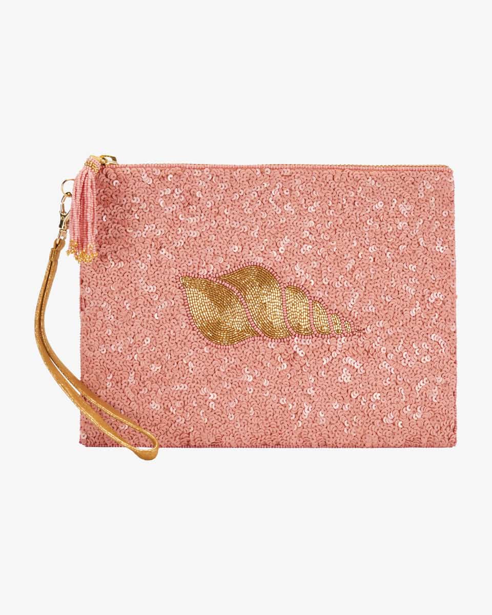 Image 1 for Conch sequin toiletry bag  L