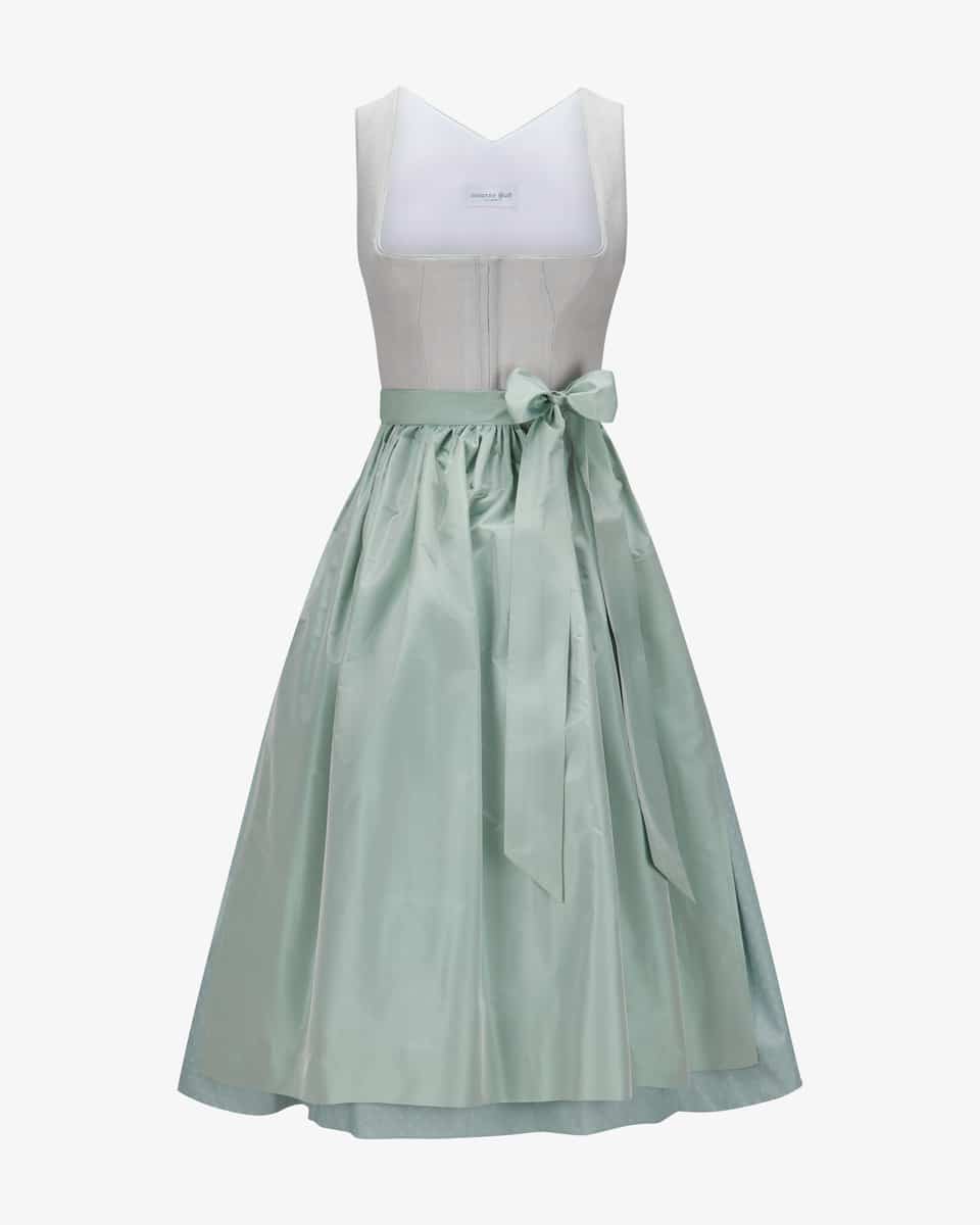 Image 1 for Midi dirndl with silk apron  32