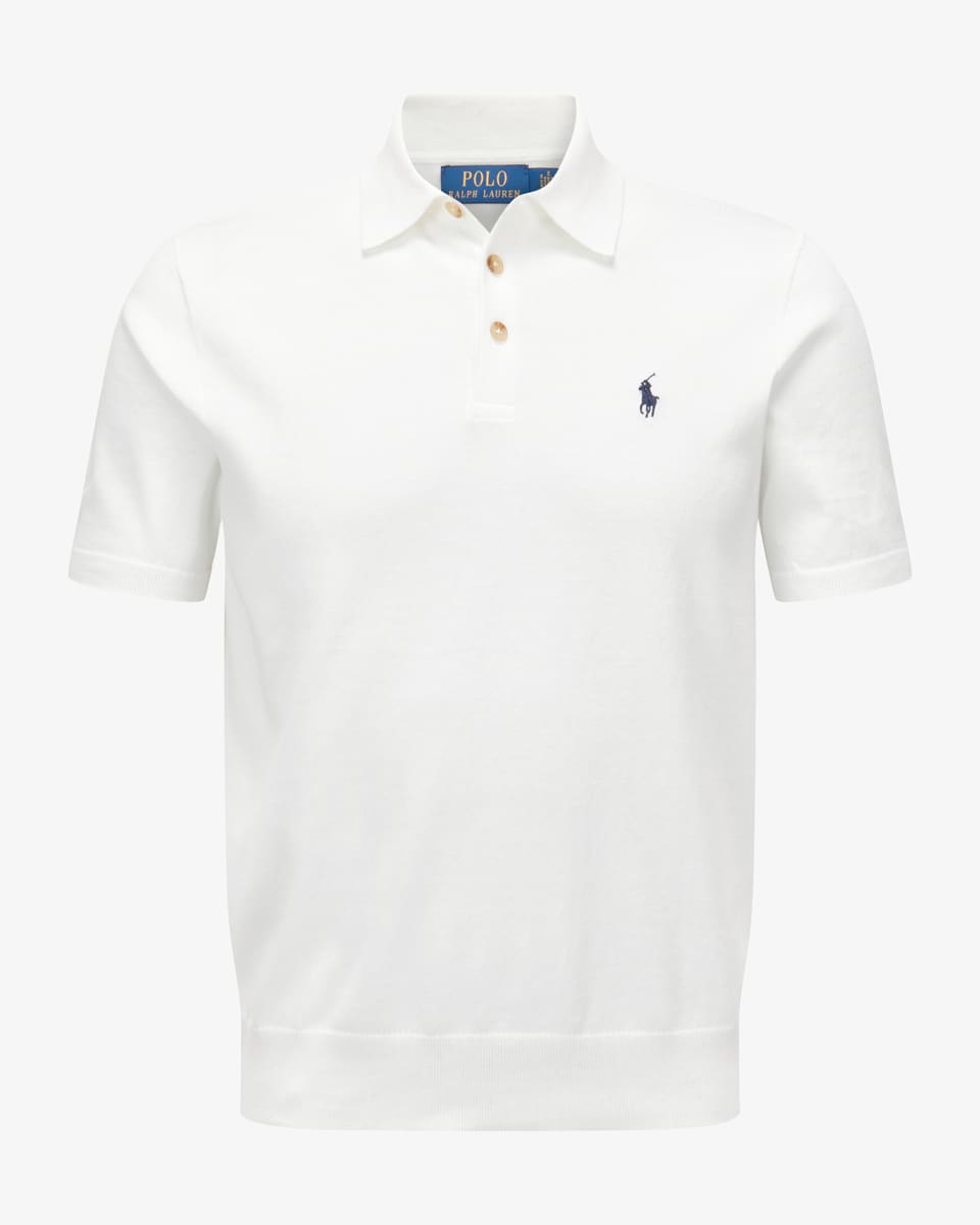 Bild 1 für Strick-Poloshirt M