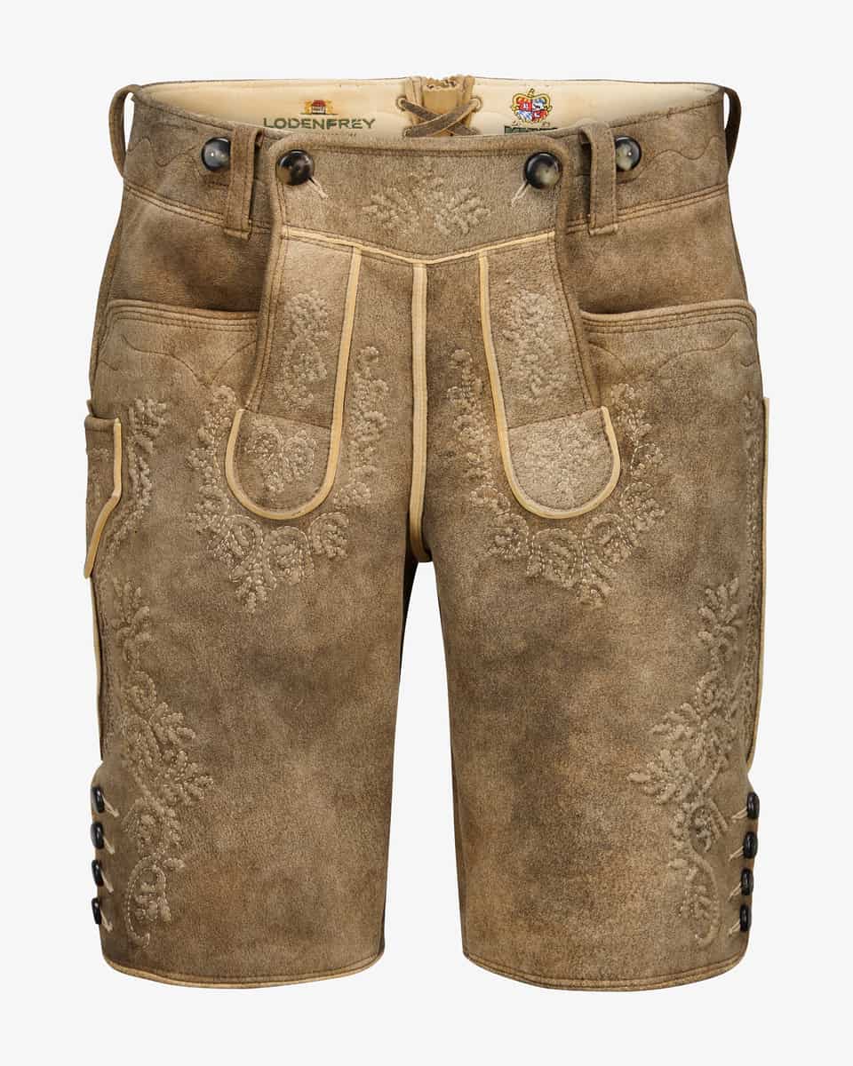 Image 1 for Ludwig Karl August leather trousers made from deerskin   94