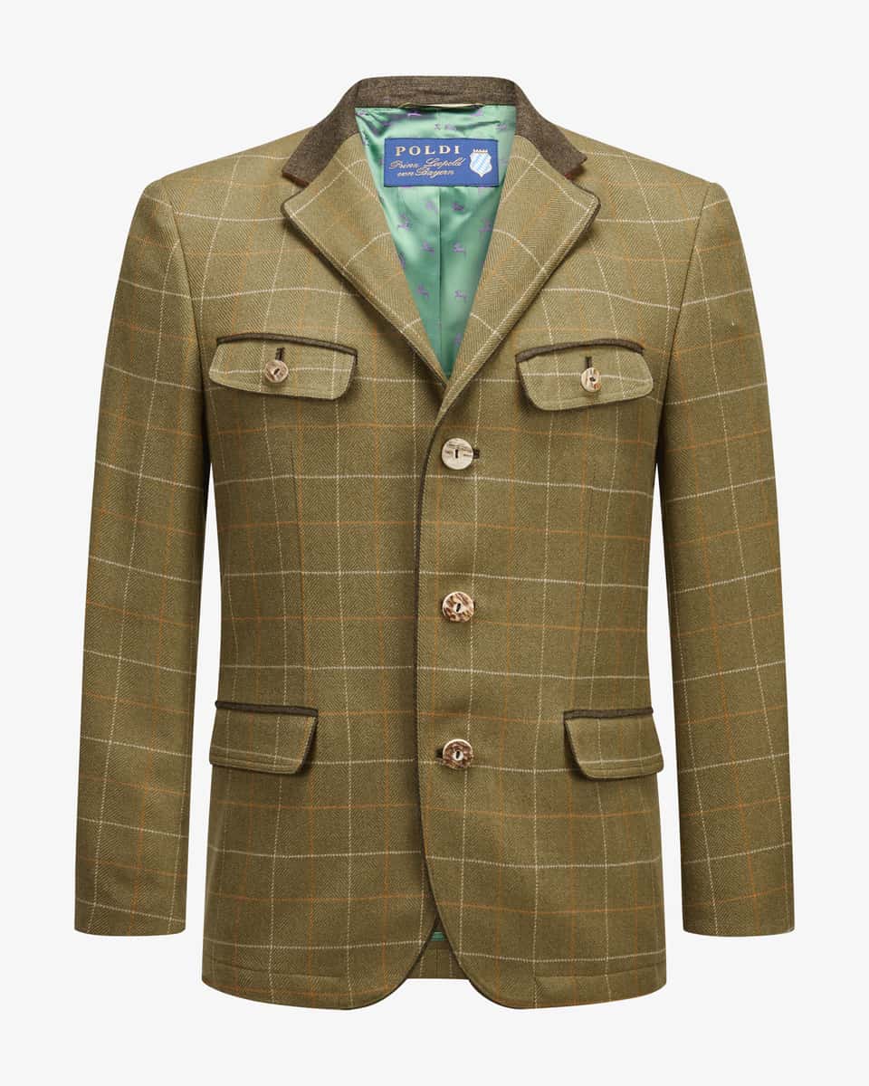 Bild 1 für Heinrich Trachten-Janker aus Schurwolle und Cashmere 102