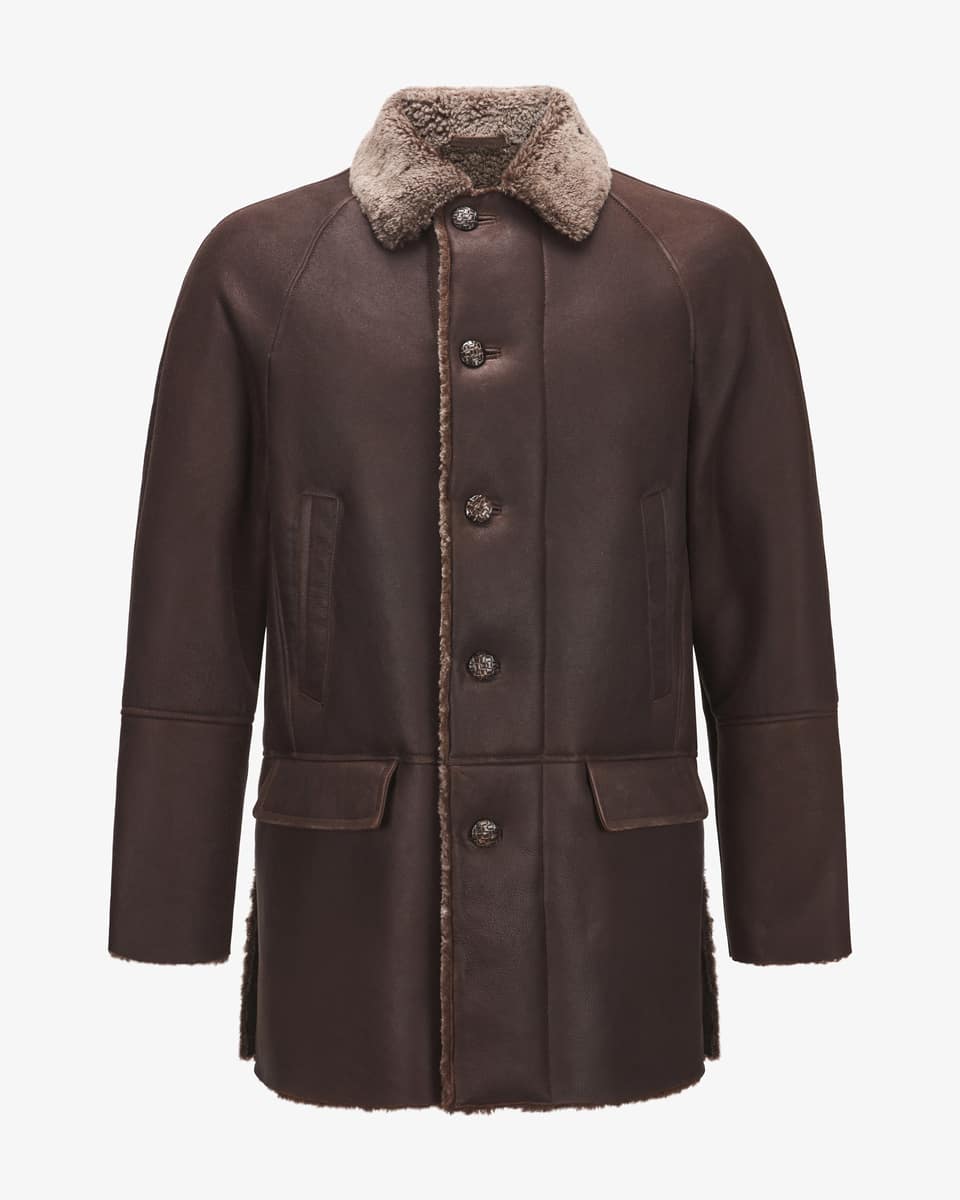 Bild 1 für Lethbridge Trachten-Lammfellmantel  50